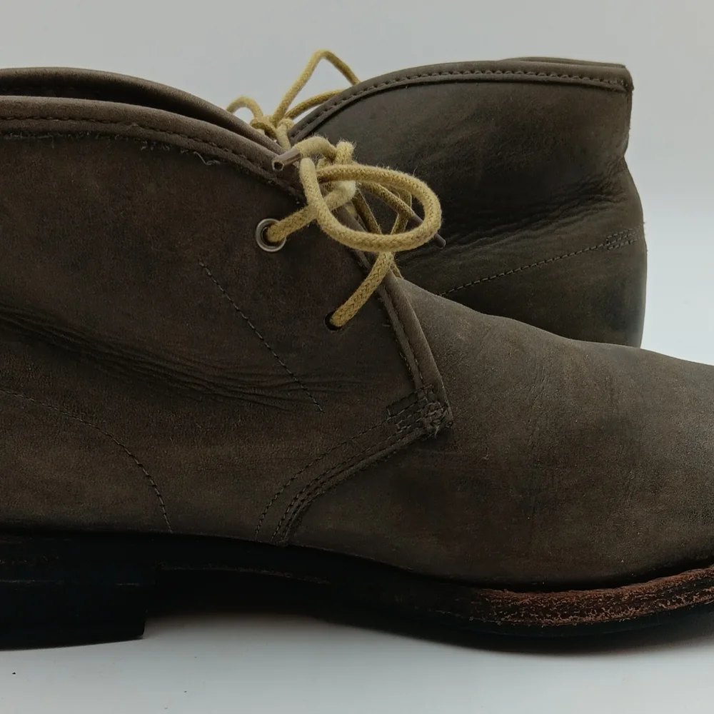 Timberland Boots Mens Size 7 Wodehouse Chukka Distress Leather Shoes